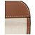Clutch con tracolla Burberry in vitello marrone - vista 20