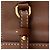 Clutch con tracolla Burberry in vitello marrone - vista 8