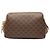 Céline Necessaire Celine Brown Macadam Coated Canvas Marrone