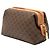 Céline Necessaire Celine Brown Macadam Coated Canvas Marrone - vista 2