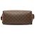 Céline Necessaire Celine Brown Macadam Coated Canvas Marrone - vista 3