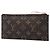Pochette Félicie Louis Vuitton Brown Monogram World Tour Pochette Felicie Zippered Insert Marrone - vista 2