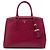 Prada Red Saffiano Lux Parabole Tote Rot