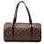 Louis Vuitton Brown Damier Ebene Papillon 30 Marrone