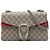 Bolso de hombro Gucci Dionysus Medium GG Supreme Beige