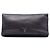 Clutch a bustina Prada in vitello morbido metallizzato viola Porpora