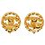 Orecchini a clip Chanel Gold CC placcati oro Strass D'oro - vista 2