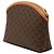 16 Céline Celine Brown Macadam beschichtetes Canvas Pouch Braun - Ansicht 2