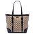 Borsa tote convertibile Gucci in tela GG beige