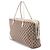 Borsa a tracolla Gucci New Britt in tela GG beige - vista 2