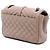 Borsa College Saint Laurent marrone in pelle di pecora Triquilt Monogram Medium Carne - vista 2