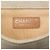 Borsa Tote Chanel Beige CC Chocolate Bar Canvas Camellia No. 5 - vista 5