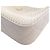Chanel White CC Clutch aus Mesh und glänzendem Lammleder mit Kette Weiß - Ansicht 11