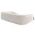 Chanel White CC Clutch aus Mesh und glänzendem Lammleder mit Kette Weiß - Ansicht 13