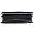 Saint Laurent Black Medium Grained Calfskin Monogram Sunset Crossbody Nero - vista 3