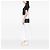 Saint Laurent Black Medium Grained Calfskin Monogram Sunset Crossbody Nero - vista 6