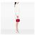 Borsa Chanel Red CC Chocolate Bar Canvas Wild Stitch Rosso - vista 5