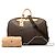 Louis Vuitton Brown Monogram Alize 2 Poches Marrone - vista 8