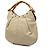 Borsa Hobo Gucci in vitello beige borchiata con Bamboo - vista 2