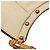 Borsa Hobo Gucci in vitello beige borchiata con Bamboo - vista 7