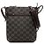 Borsa a tracolla LOEWE Brown Anagram Coated Canvas Marrone Marrone scuro