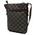 Borsa a tracolla LOEWE Brown Anagram Coated Canvas Marrone Marrone scuro - vista 2