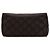 Borsa a tracolla Gucci in nylon GG marrone Marrone scuro - vista 3