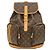 Louis Vuitton Brown Monogram Sac a Dos Bosphore Marrone