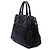 Borsa Satchel Prada in nappa Gaufre nera Nero - vista 2