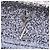 Saint Laurent Silver Small Glitter Leather Monogram Sunset Crossbody Argento - vista 5