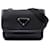 Pouch Prada in Re-Nylon e Saffiano nero