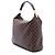 Louis Vuitton Brown Damier Ebene Portobello GM Braun - Ansicht 2