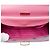 Prada Borsa crossbody Saffiano rosa con stampa elefante e chiusura push lock - vista 4