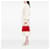 Borsa Prada Red Saffiano Vernice Pyramid Frame Rosso - vista 6