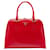 Borsa Prada Red Saffiano Vernice Pyramid Frame Rosso