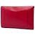 Chanel Airlines Envelope Clutch aus rotem Lammleder - Ansicht 2