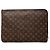 Louis Vuitton Brown Monogram Etui Voyage GM Marrone