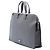 Borsetta da lavoro Prada Gray Saffiano Marrone - vista 2
