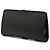 Clutch Dior de lona revestida con estampado de panal negro - vista 2