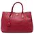Borsa Satchel Prada Galleria Lux Large in Saffiano Rossa Rosso