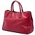 Borsa Satchel Prada Galleria Lux Large in Saffiano Rossa Rosso - vista 2
