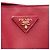 Borsa Satchel Prada Galleria Lux Large in Saffiano Rossa Rosso - vista 5