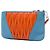 Clutch Miu Miu Matelassé in Nappa Bicolore Arancione - vista 2