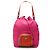 Prada Mini Bicolor Tessuto Beuteltasche mit Kordzug in Rosa Pink