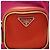 Prada Mini Bicolor Tessuto Beuteltasche mit Kordzug in Rosa Pink - Ansicht 6