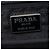 Borsa Prada in Tessuto nera con manico in metallo Nero - vista 5