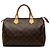 Louis Vuitton Brown Monogram Speedy 30 Marrone