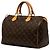 Louis Vuitton Brown Monogram Speedy 30 Marrone - vista 2