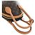 Borsa Egg Louis Vuitton in Monogram marrone e pelle di vitello - vista 12