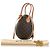 Borsa Egg Louis Vuitton in Monogram marrone e pelle di vitello - vista 13